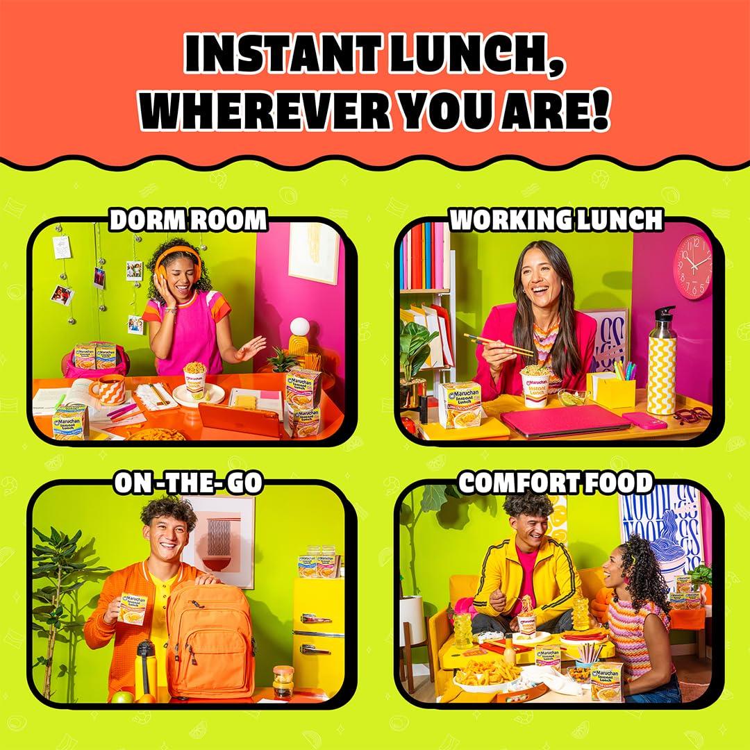 image:imageMaruchan Instant Lunch Ramen Noodles Hot amp Spicy Shrimp Flavor JapaneseStyle Instant Noodle Soup Easy Meal Ready in 3 Minutes 225 Oz 12 PackLime Chili Chicken