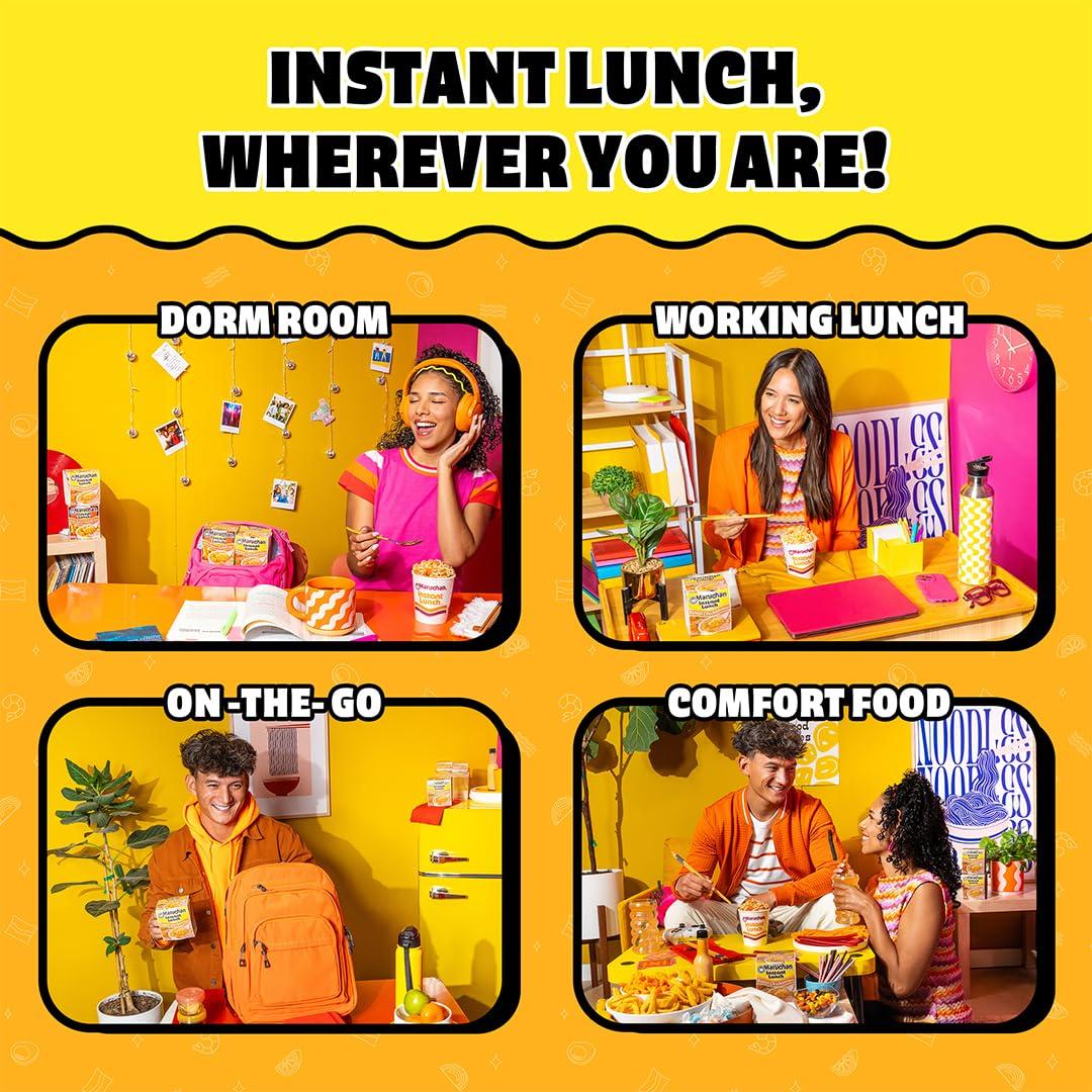 image:imageMaruchan Instant Lunch Ramen Noodles Hot amp Spicy Shrimp Flavor JapaneseStyle Instant Noodle Soup Easy Meal Ready in 3 Minutes 225 Oz 12 PackRoast Chicken