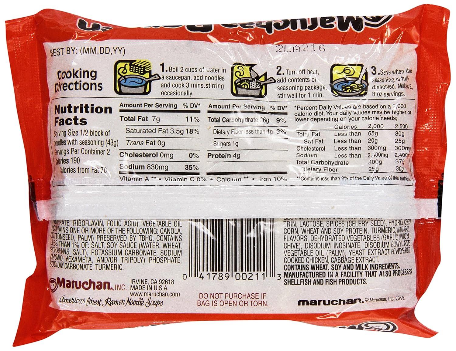 image:imageMaruchan Ramen Noodle Soup Creamy Chicken Flavor 3 ozChicken