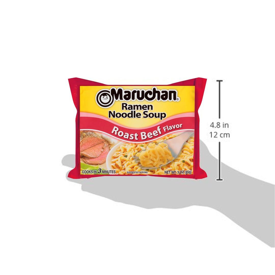 image:imageMaruchan Ramen Noodle Soup Creamy Chicken Flavor 3 ozRoast Beef