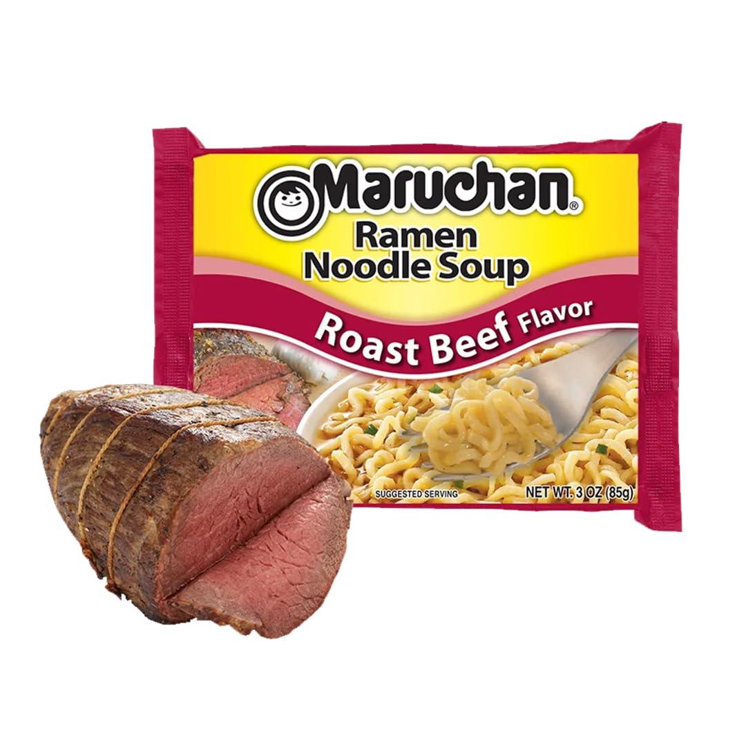 image:imageMaruchan Ramen Noodle Soup Creamy Chicken Flavor 3 ozRoast Beef