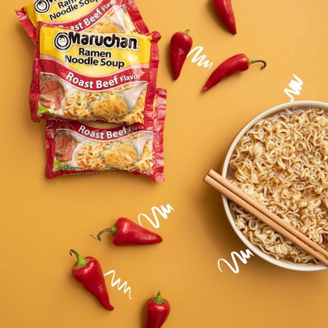 image:imageMaruchan Ramen Noodle Soup Creamy Chicken Flavor 3 ozRoast Beef