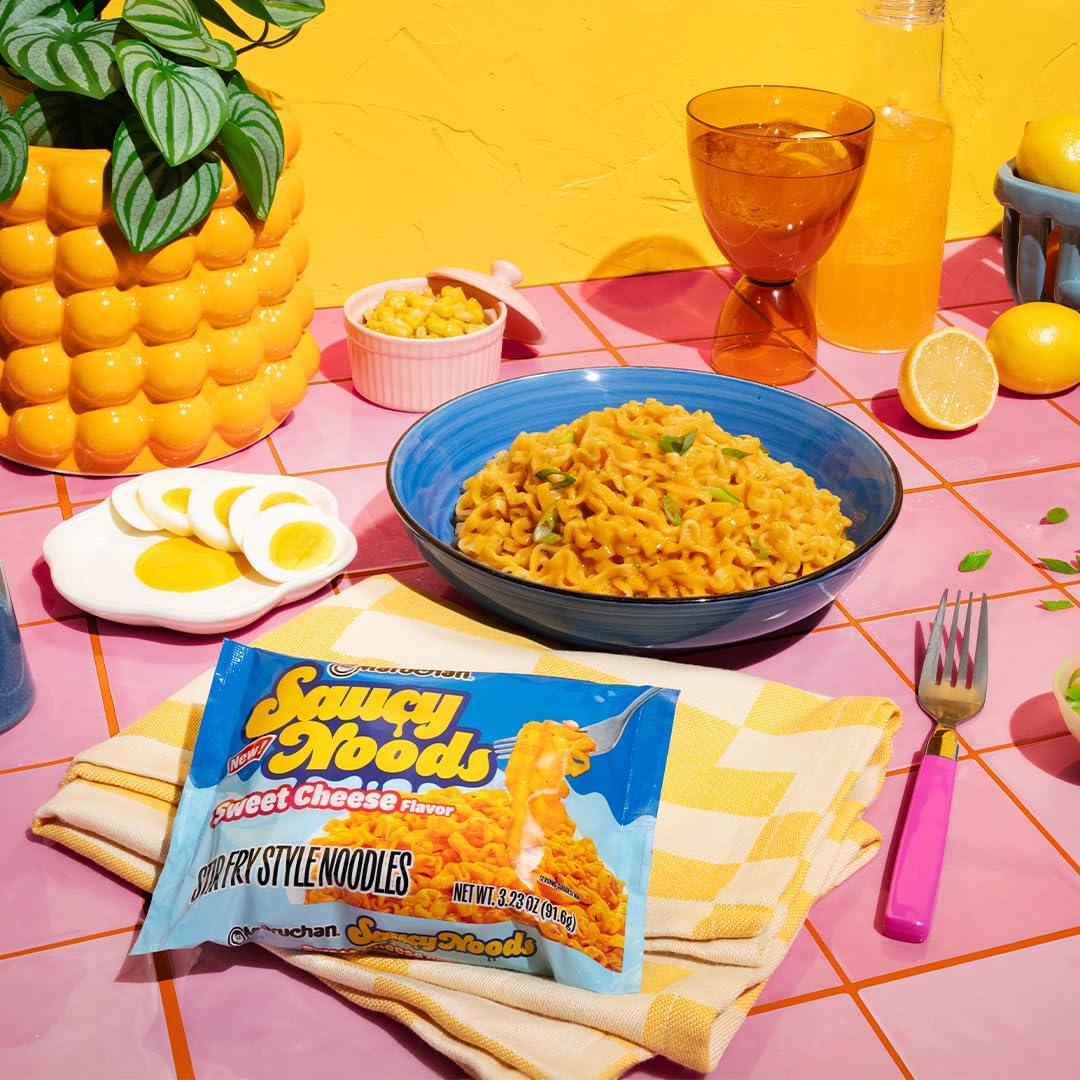 image:imageMaruchan Ramen Noodle Soup FIRE Spicy Beef Flavor JapaneseStyle Instant Noodles Quick amp Easy Meal for Kids Students amp Busy Families 3 Oz 22 PackSweet Cheese