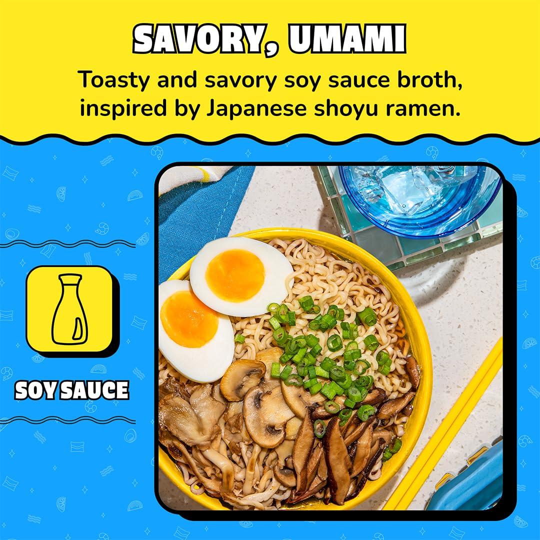 image:imageMaruchan Ramen Noodle Soup FIRE Spicy Beef Flavor JapaneseStyle Instant Noodles Quick amp Easy Meal for Kids Students amp Busy Families 3 Oz 22 PackSoy Sauce
