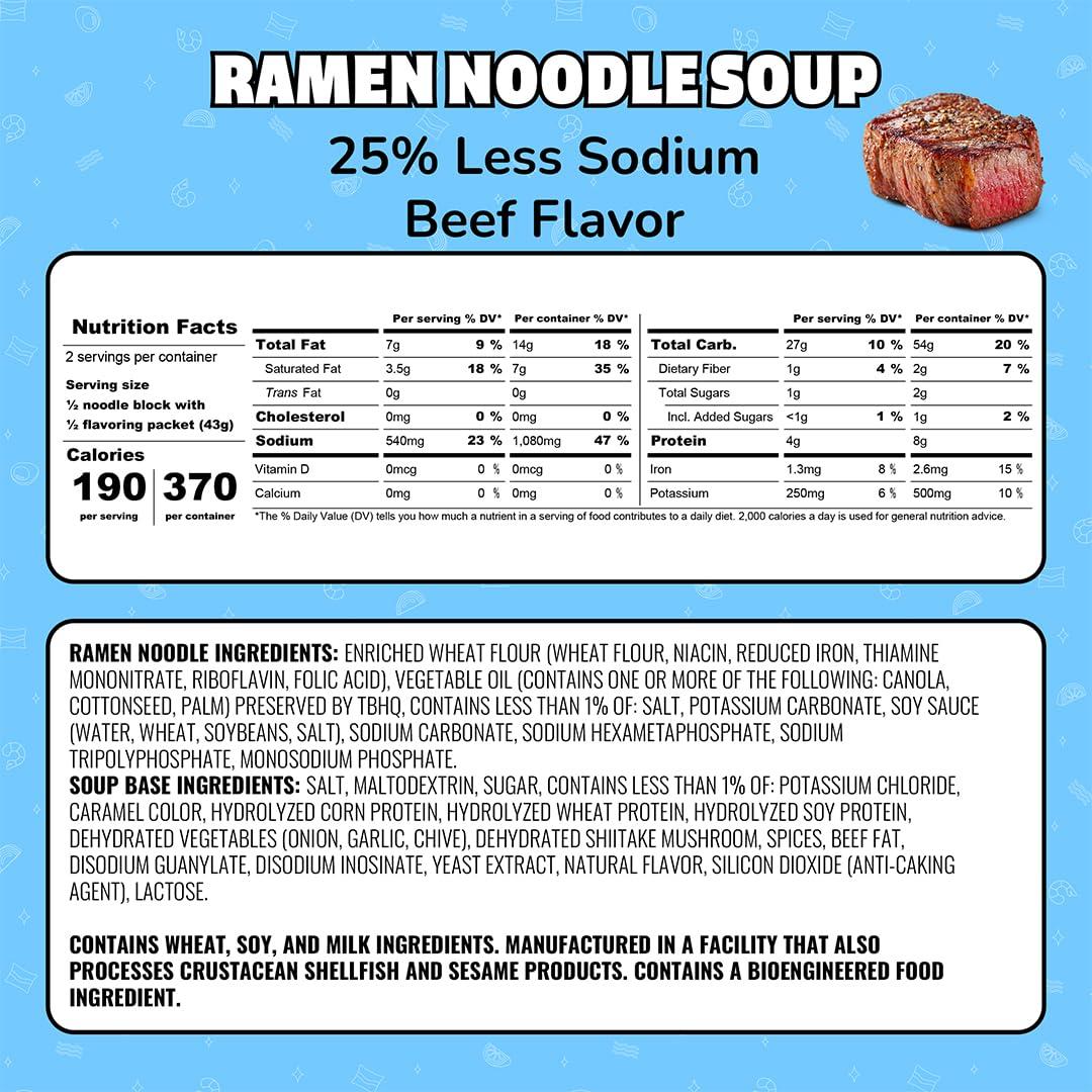 image:imageMaruchan Ramen Noodle Soup FIRE Spicy Beef Flavor JapaneseStyle Instant Noodles Quick amp Easy Meal for Kids Students amp Busy Families 3 Oz 22 PackLess Sodium Beef
