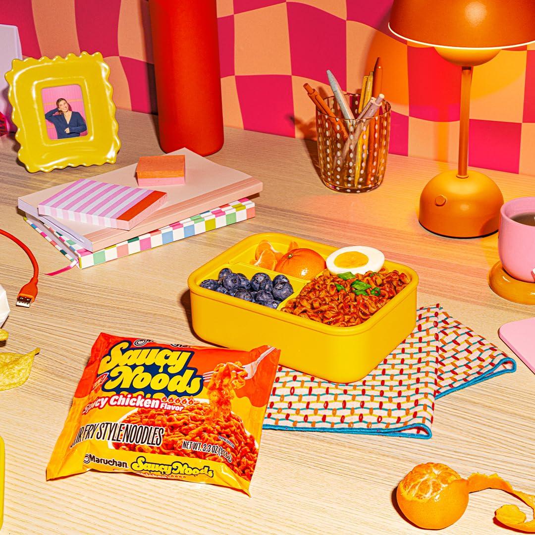image:imageMaruchan Ramen Noodle Soup FIRE Spicy Beef Flavor JapaneseStyle Instant Noodles Quick amp Easy Meal for Kids Students amp Busy Families 3 Oz 22 PackSpicy Chicken