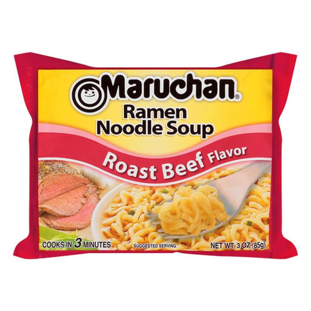 image:imageMaruchan Ramen Noodle Soup Creamy Chicken Flavor 3 ozRoast Beef