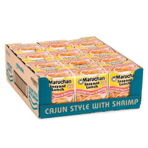 image:imageMaruchan Instant Lunch Ramen Noodles Hot amp Spicy Shrimp Flavor  JapaneseStyle Instant Noodle Soup Easy Meal Ready in 3 Minutes  225 Oz 12 PackChili Piquin  Shrimp