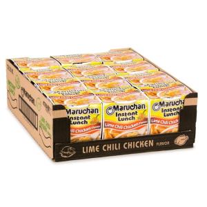 image:imageMaruchan Instant Lunch Ramen Noodles Hot amp Spicy Shrimp Flavor  JapaneseStyle Instant Noodle Soup Easy Meal Ready in 3 Minutes  225 Oz 12 PackLime Chili Chicken