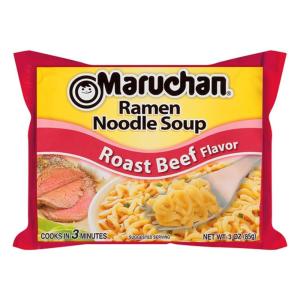 image:imageMaruchan Ramen Noodle Soup Creamy Chicken Flavor 3 ozRoast Beef