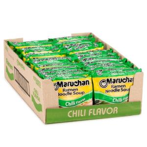image:imageMaruchan Ramen Noodle Soup FIRE Spicy Beef Flavor  JapaneseStyle Instant Noodles Quick amp Easy Meal for Kids Students amp Busy Families  3 Oz 22 PackChili