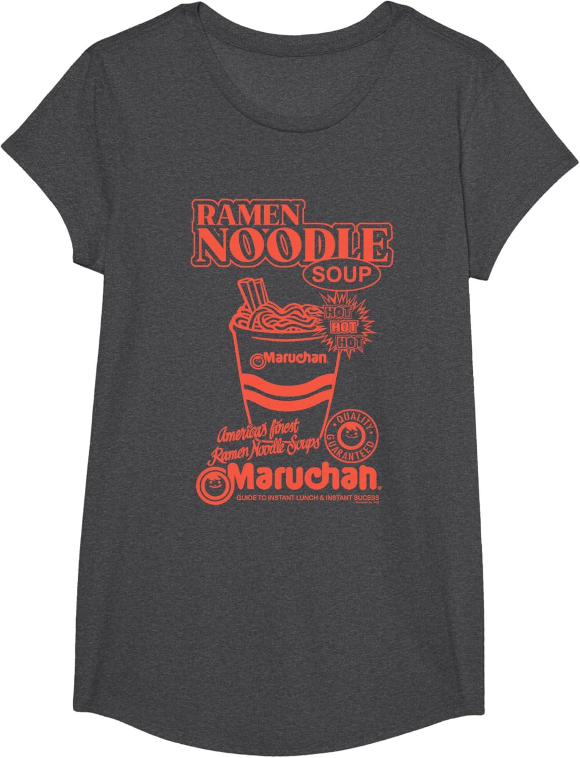 image:imageMaruchan Americas Finest Ramen Noodle Soups Promotional TShirtDark Heather Grey