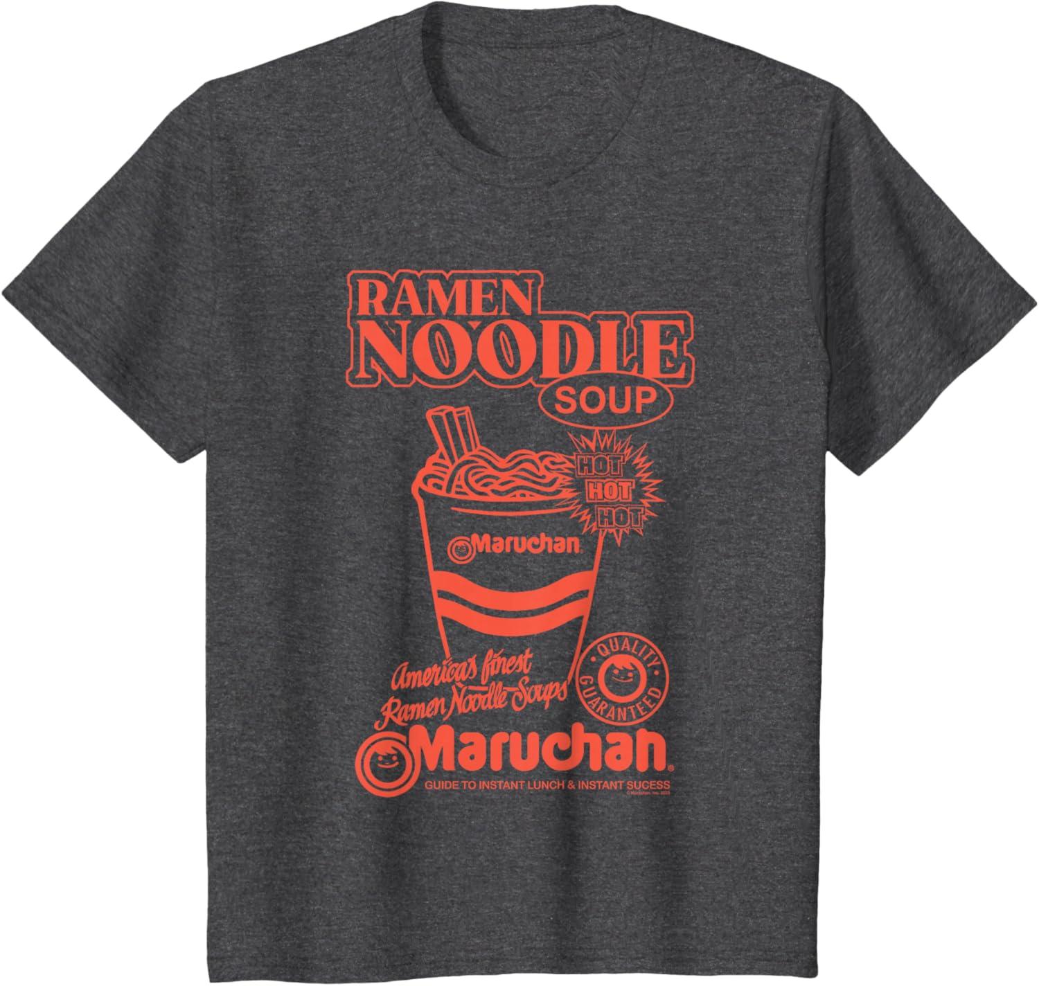image:imageMaruchan Americas Finest Ramen Noodle Soups Promotional TShirtDark Heather Grey