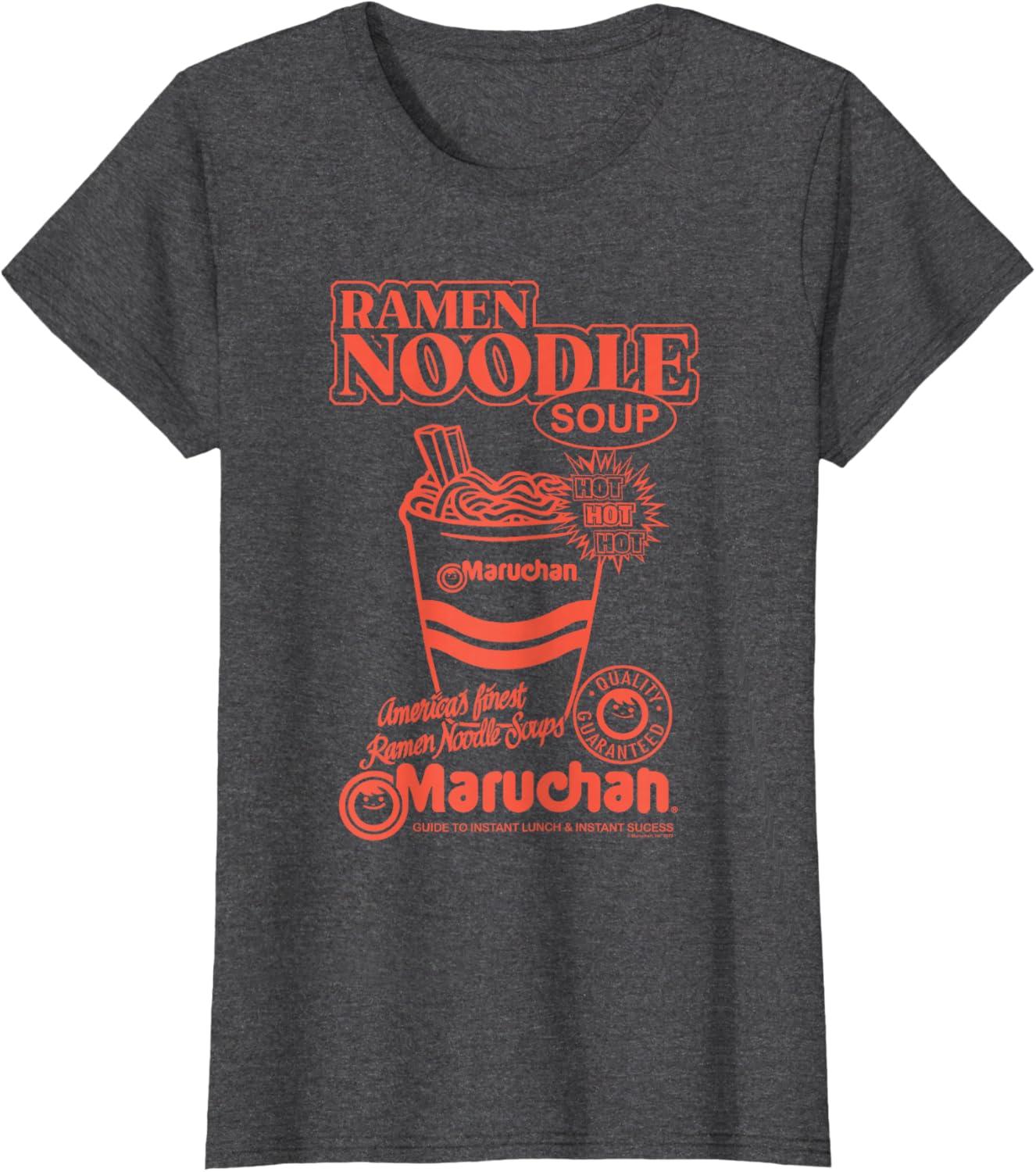 image:imageMaruchan Americas Finest Ramen Noodle Soups Promotional TShirtDark Heather Grey
