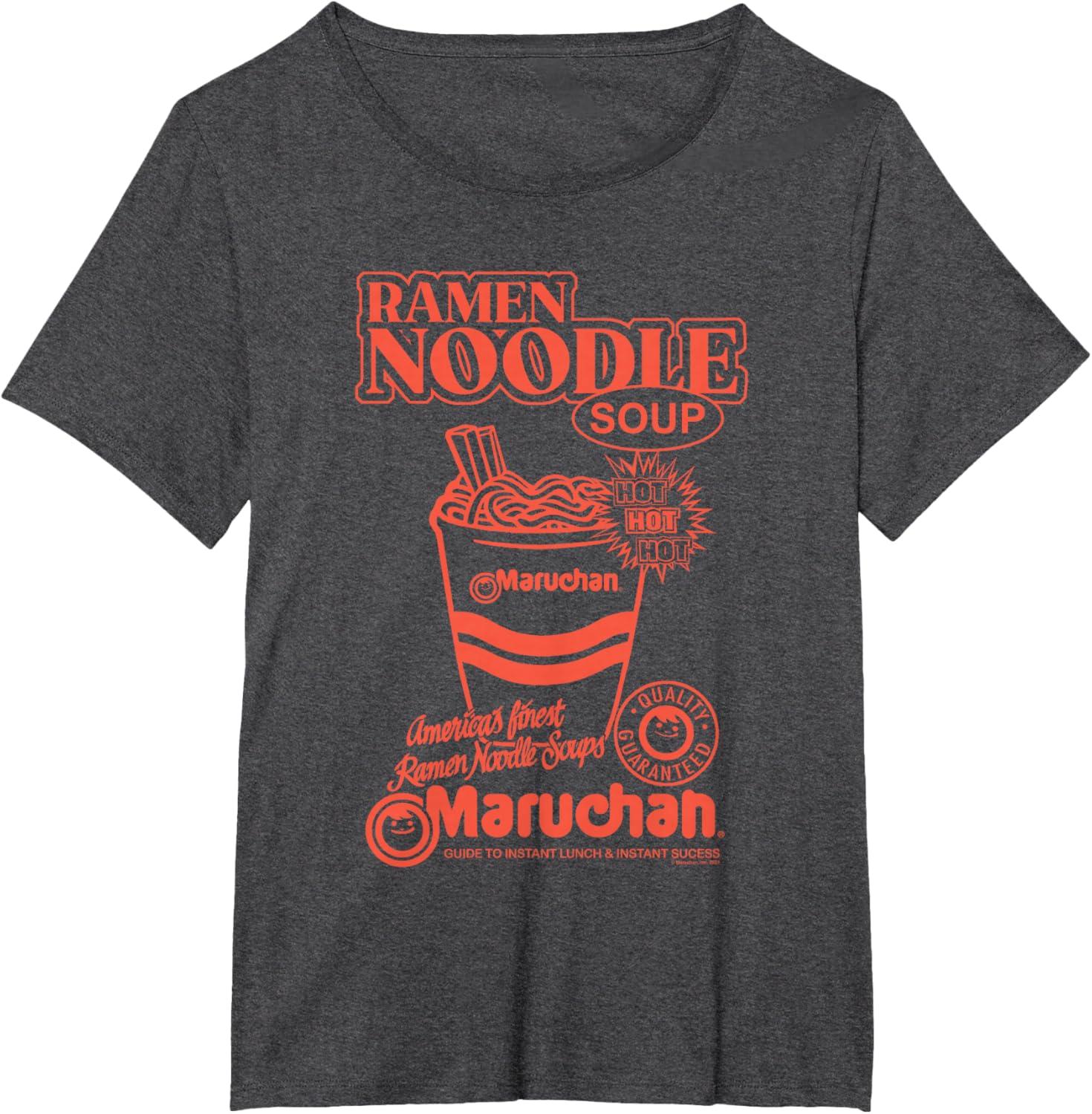 image:imageMaruchan Americas Finest Ramen Noodle Soups Promotional TShirtDark Heather Grey