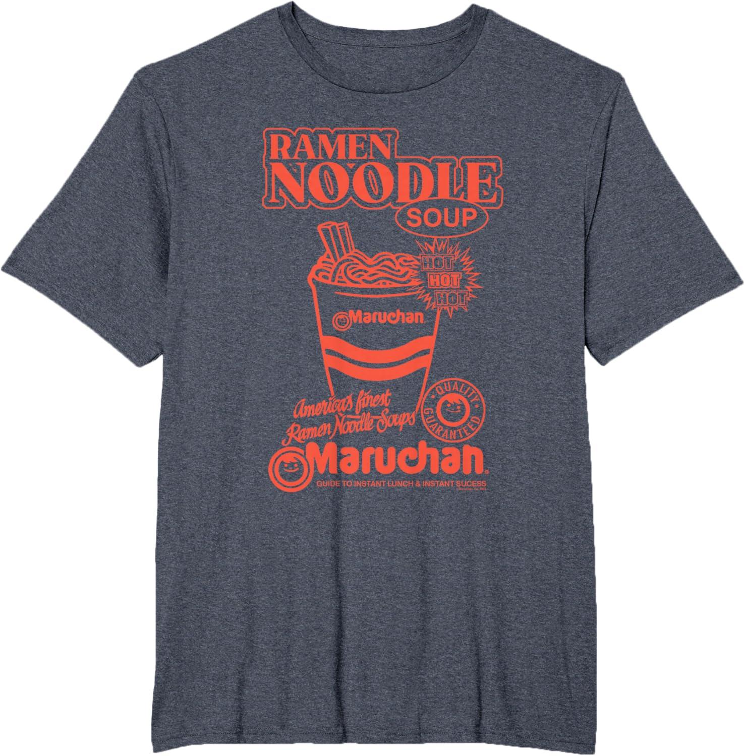 image:imageMaruchan Americas Finest Ramen Noodle Soups Promotional TShirtHeather Blue