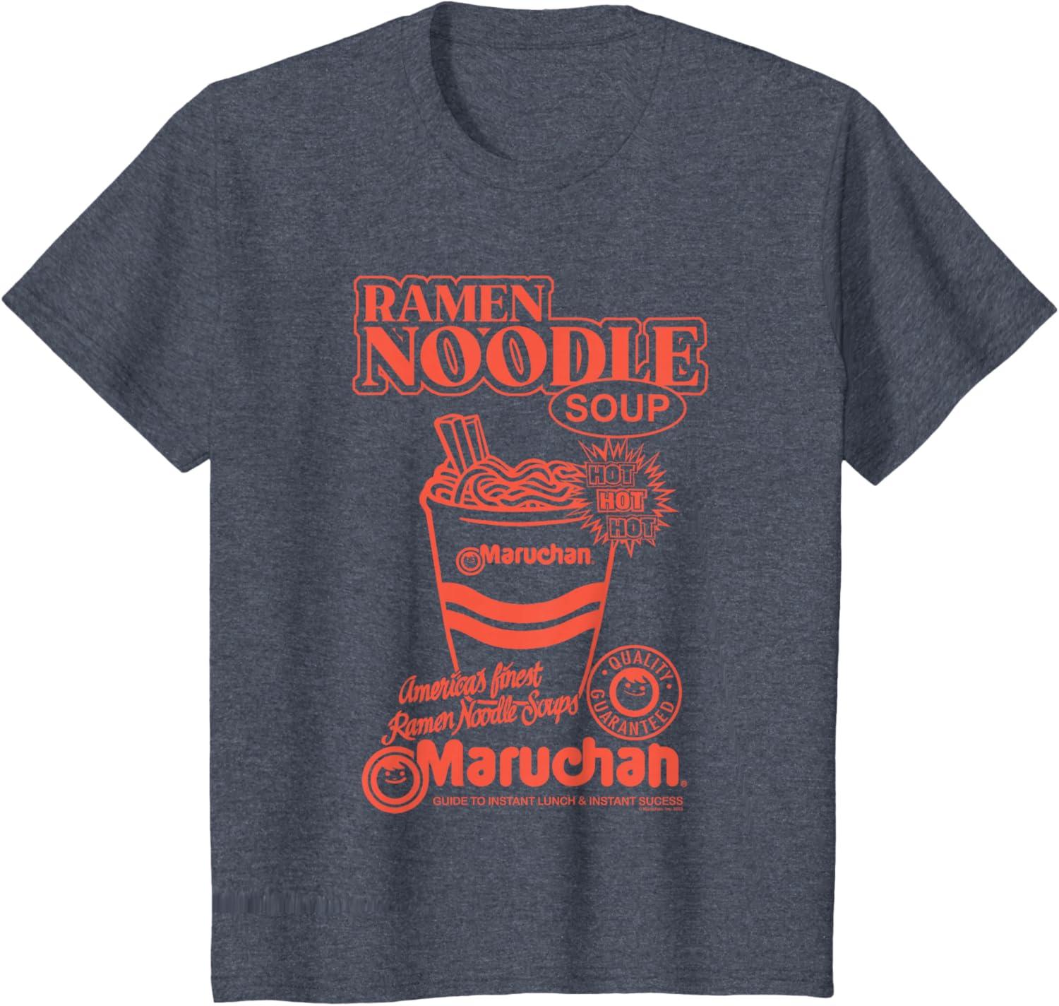 image:imageMaruchan Americas Finest Ramen Noodle Soups Promotional TShirtHeather Blue