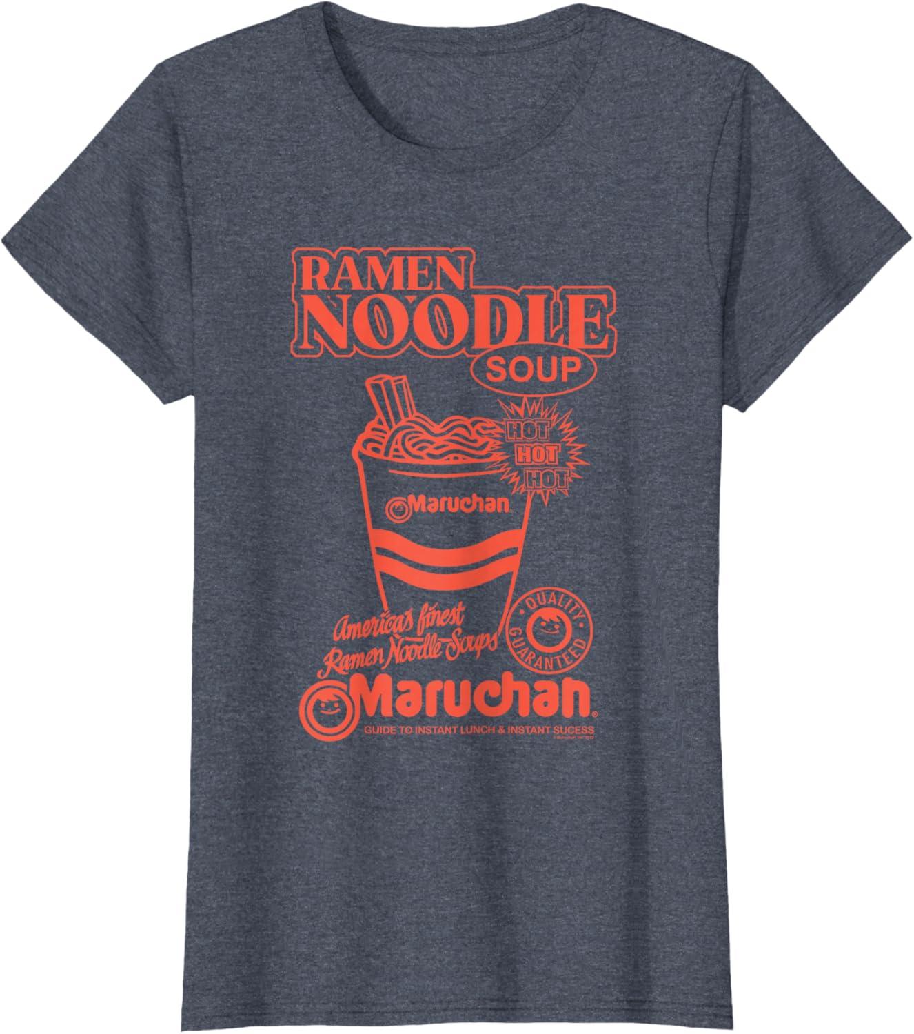 image:imageMaruchan Americas Finest Ramen Noodle Soups Promotional TShirtHeather Blue