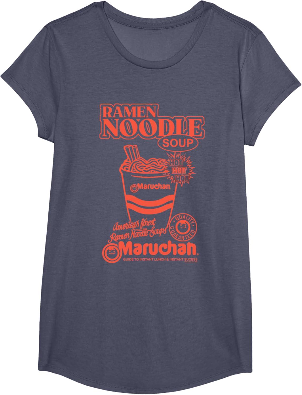 image:imageMaruchan Americas Finest Ramen Noodle Soups Promotional TShirtHeather Blue