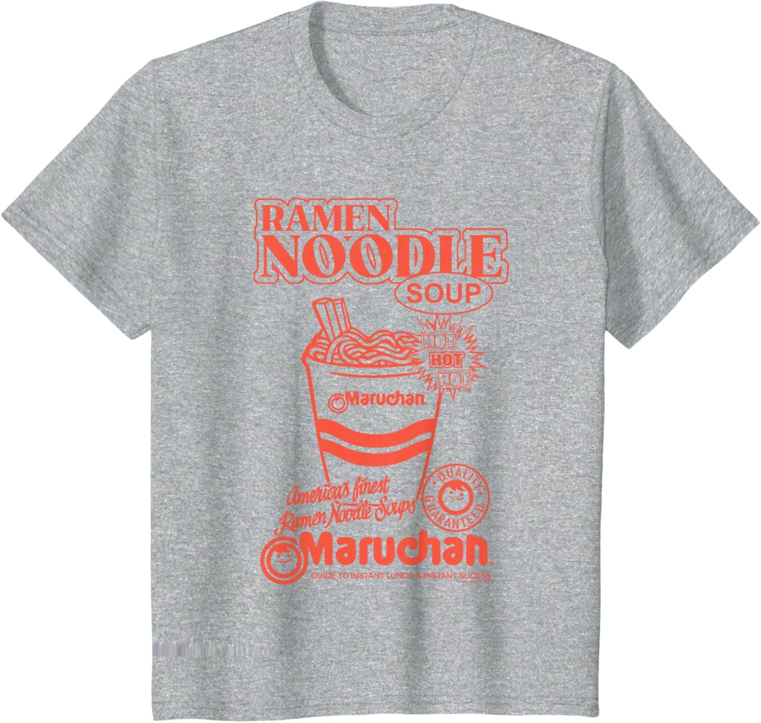 image:imageMaruchan Americas Finest Ramen Noodle Soups Promotional TShirtHeather Grey