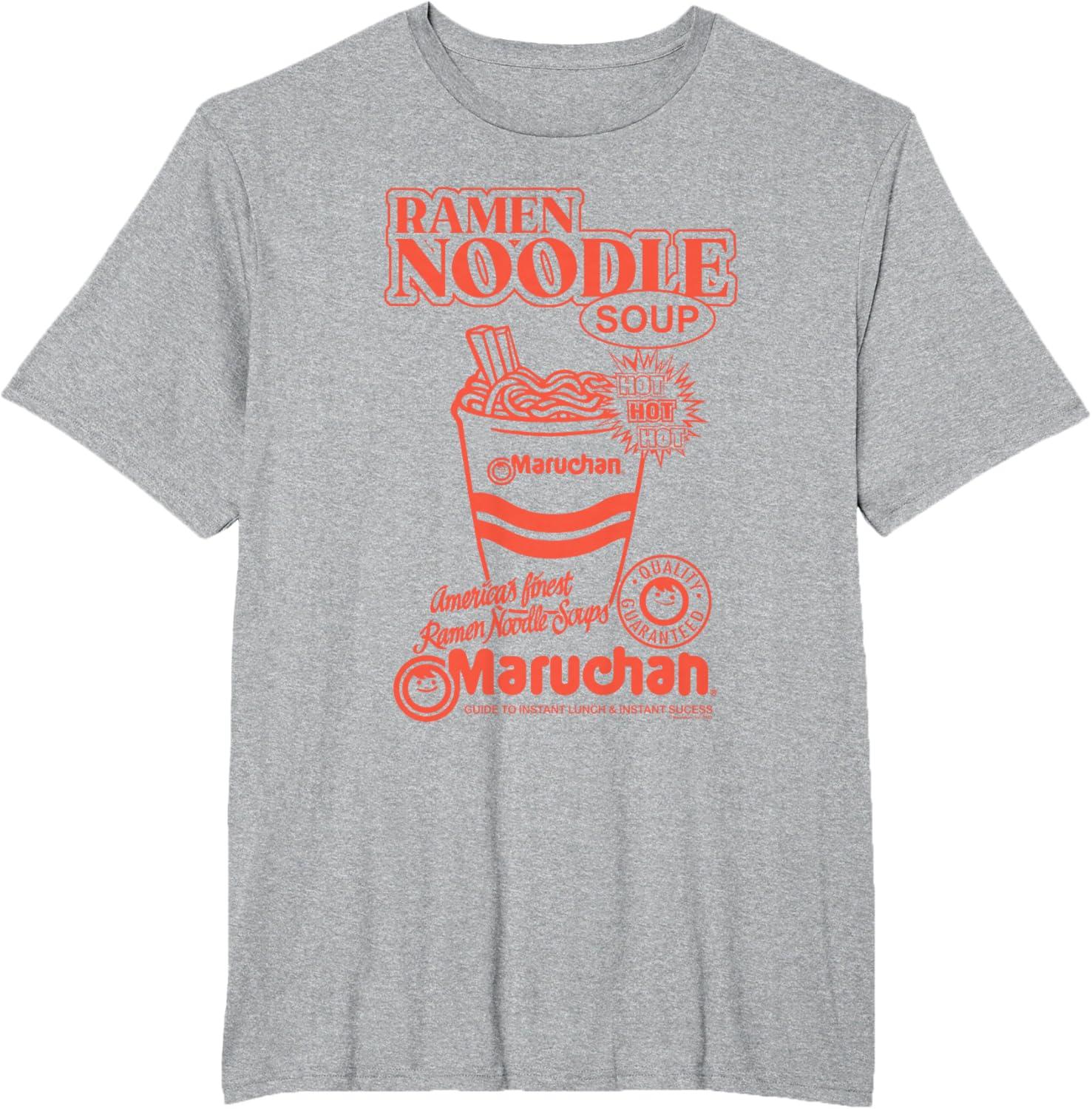 image:imageMaruchan Americas Finest Ramen Noodle Soups Promotional TShirtHeather Grey