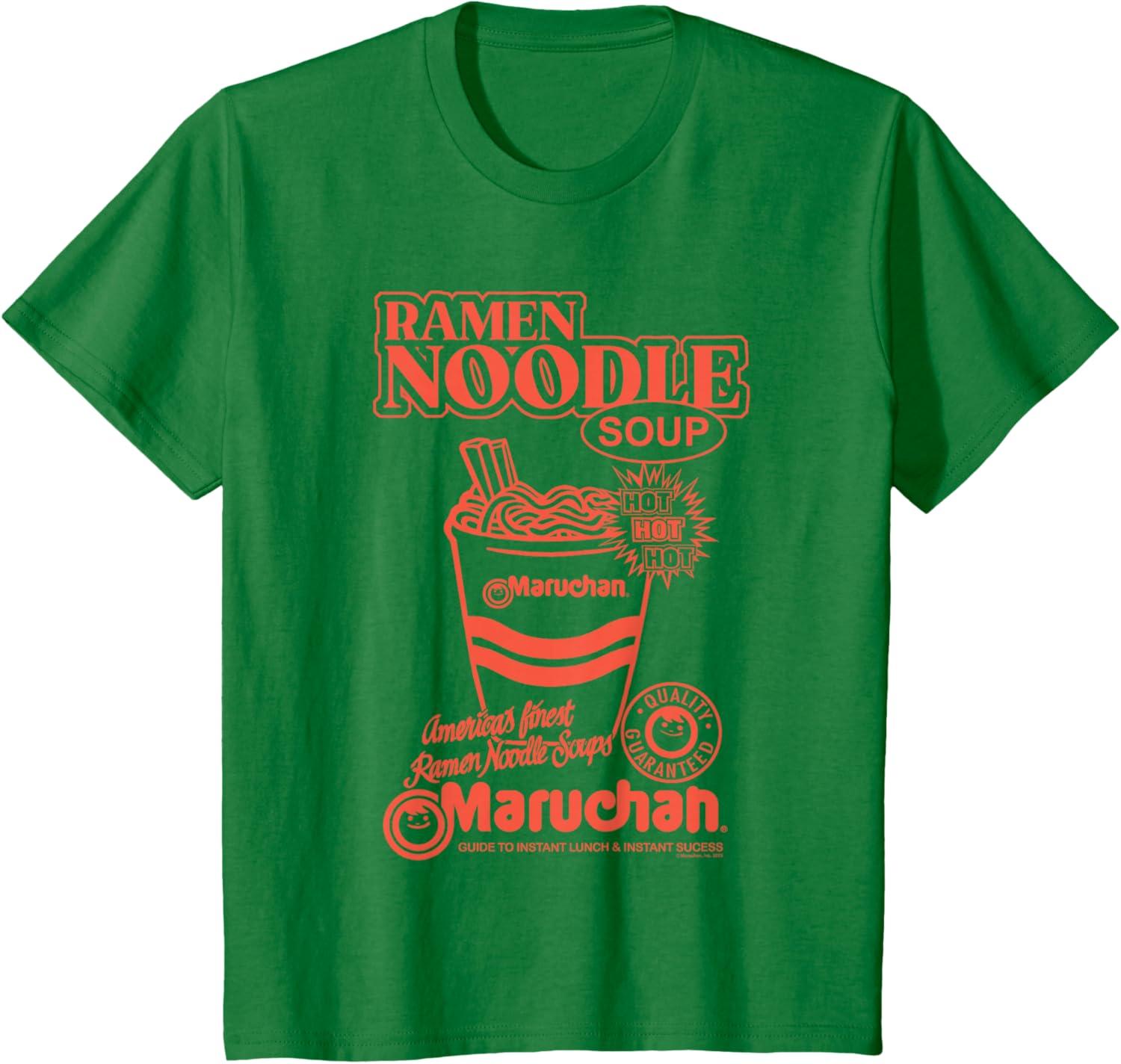 image:imageMaruchan Americas Finest Ramen Noodle Soups Promotional TShirtKelly Green