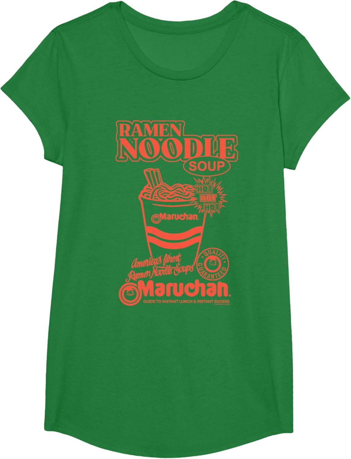 image:imageMaruchan Americas Finest Ramen Noodle Soups Promotional TShirtKelly Green