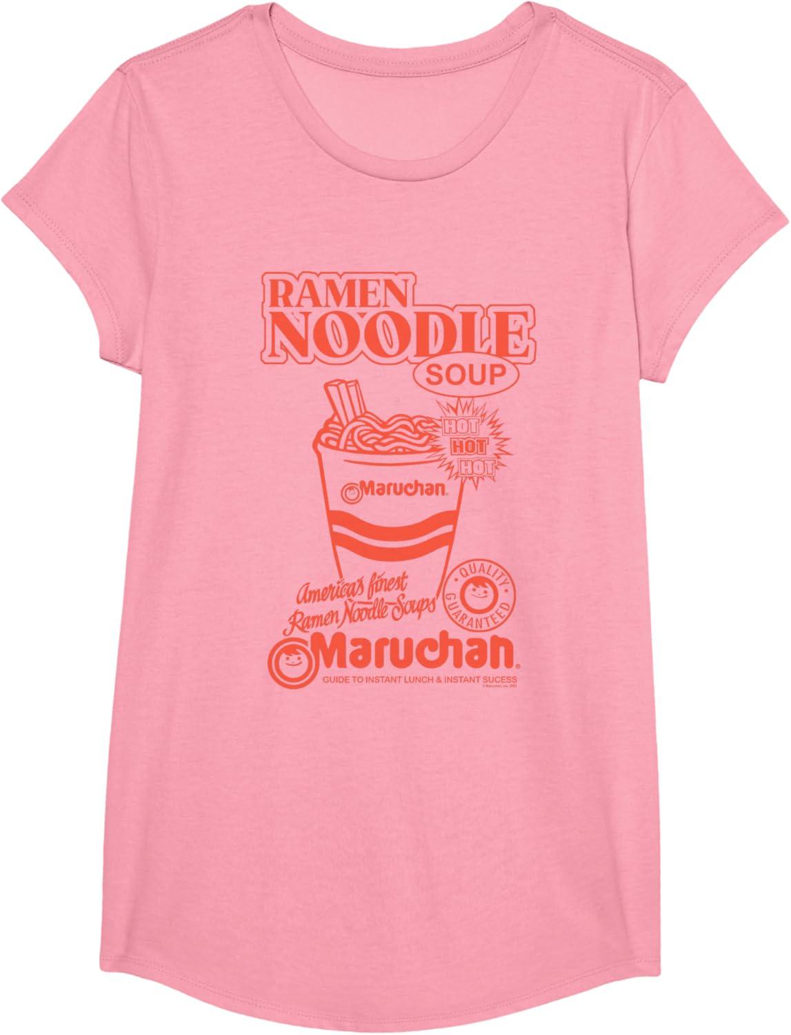 image:imageMaruchan Americas Finest Ramen Noodle Soups Promotional TShirtPink