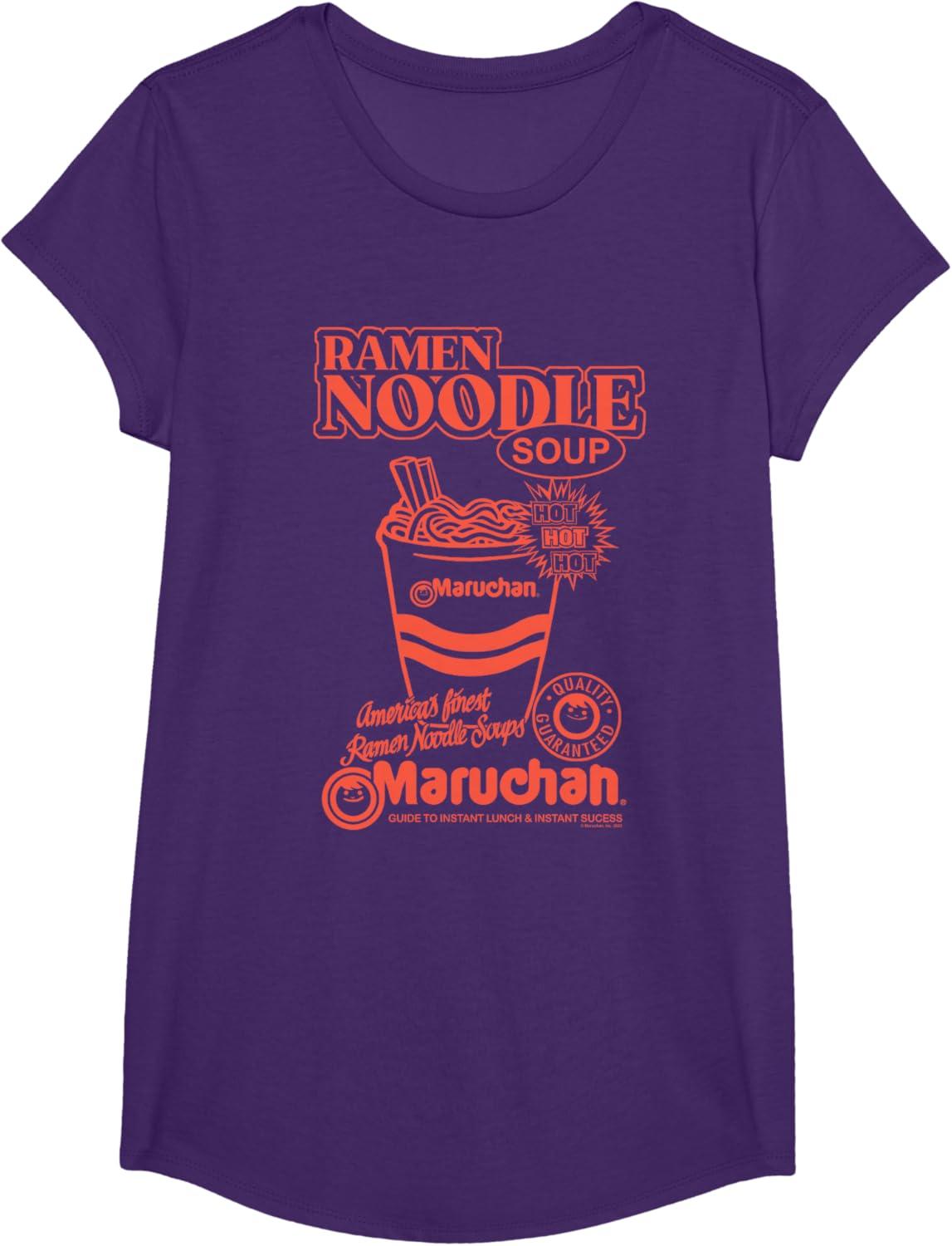 image:imageMaruchan Americas Finest Ramen Noodle Soups Promotional TShirtPurple