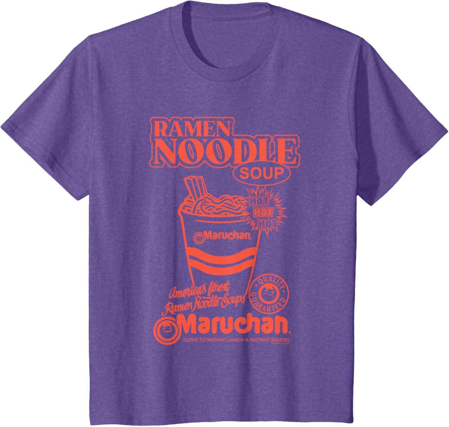 image:imageMaruchan Americas Finest Ramen Noodle Soups Promotional TShirtPurple Heather