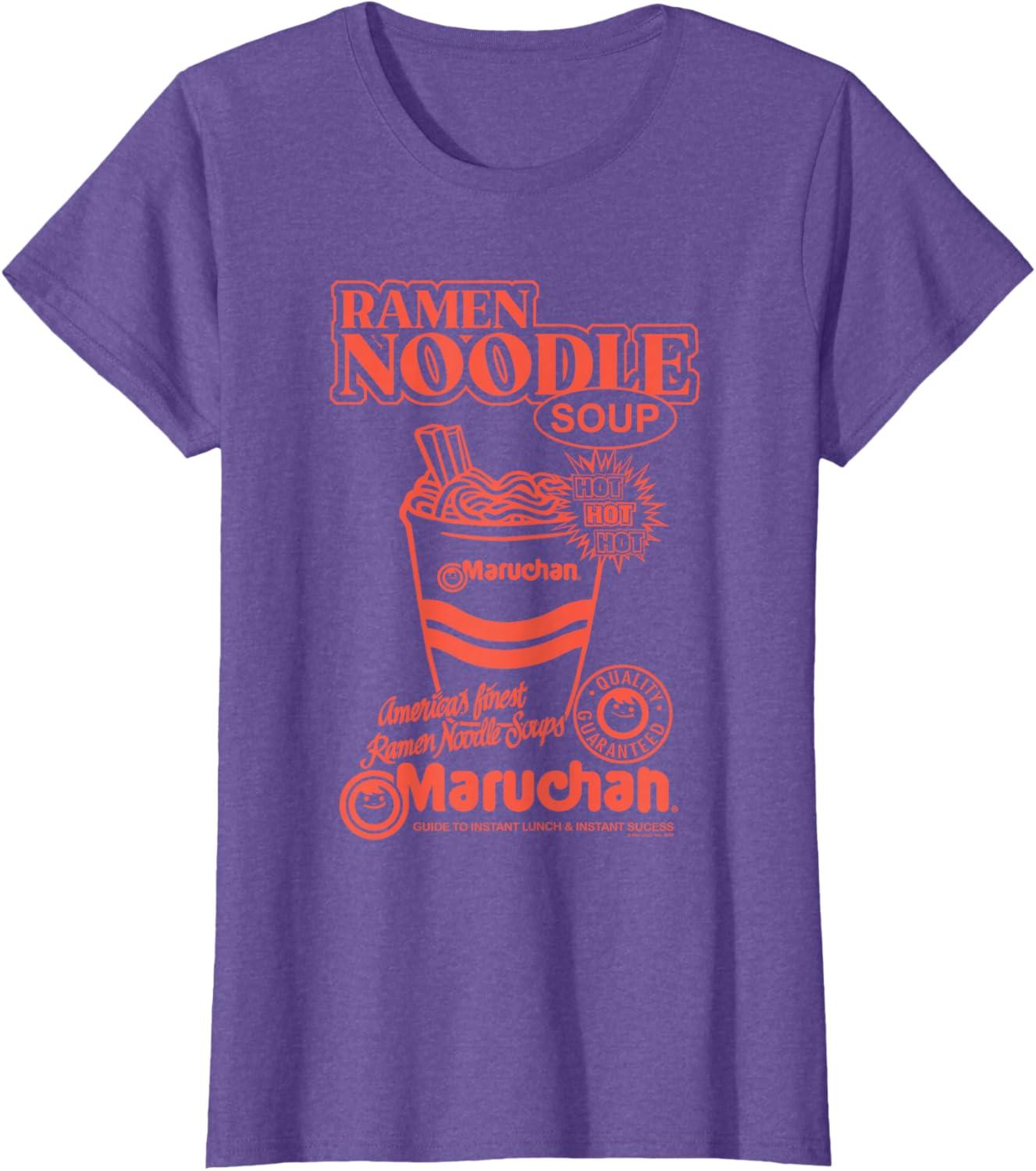 image:imageMaruchan Americas Finest Ramen Noodle Soups Promotional TShirtPurple Heather