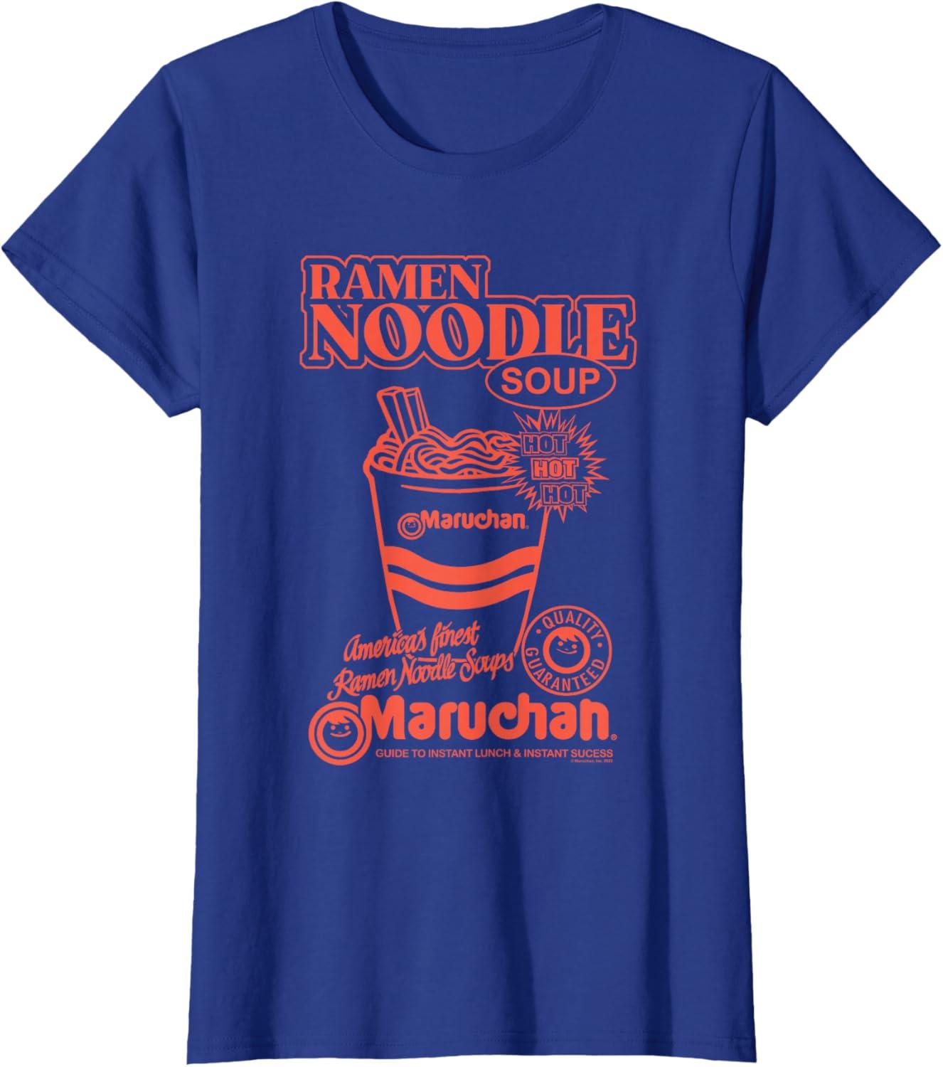 image:imageMaruchan Americas Finest Ramen Noodle Soups Promotional TShirtRoyal Blue