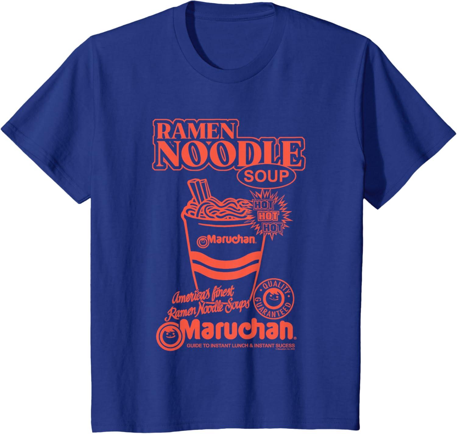 image:imageMaruchan Americas Finest Ramen Noodle Soups Promotional TShirtRoyal Blue