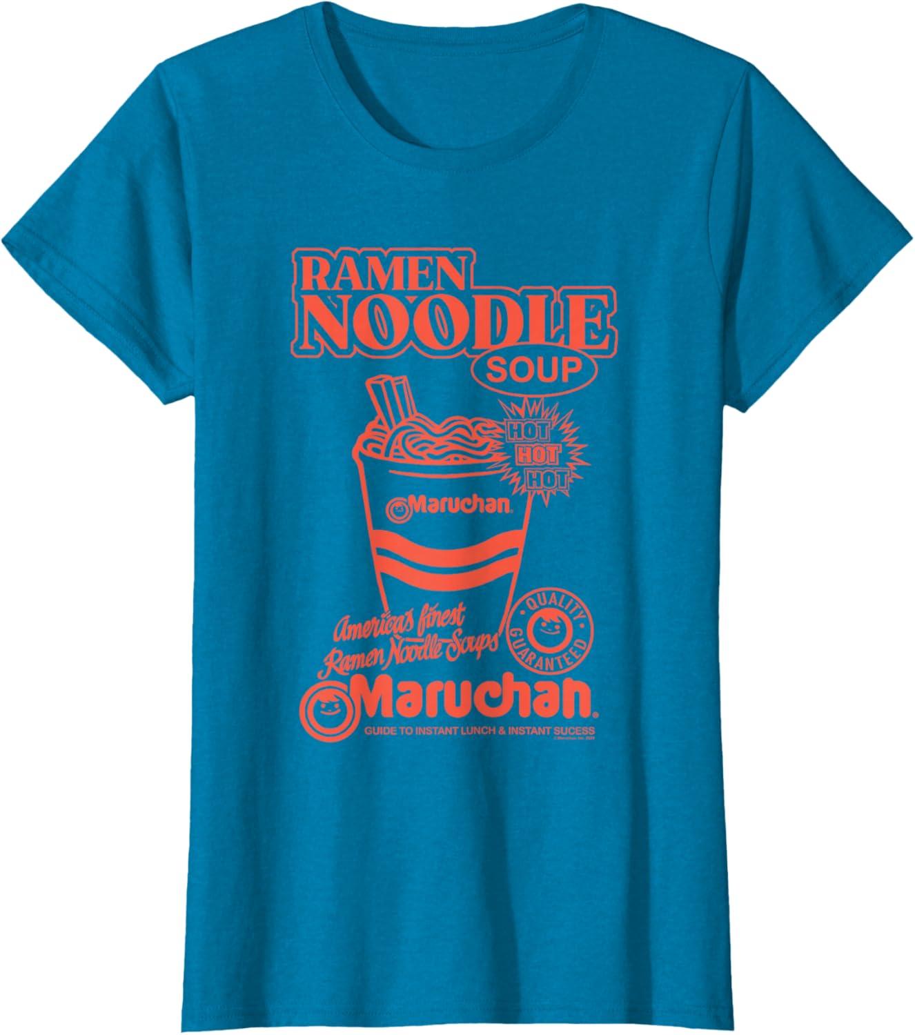 image:imageMaruchan Americas Finest Ramen Noodle Soups Promotional TShirtSapphire Blue