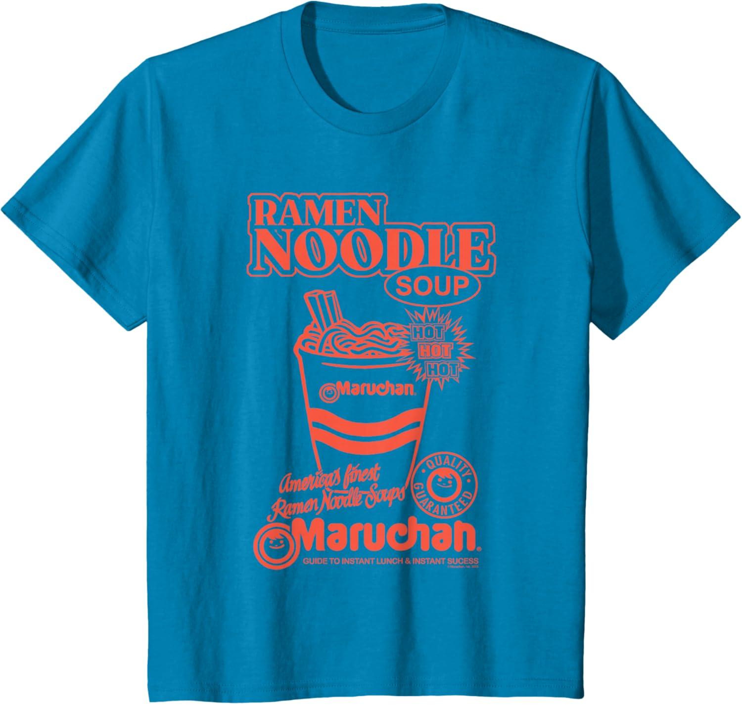 image:imageMaruchan Americas Finest Ramen Noodle Soups Promotional TShirtSapphire Blue