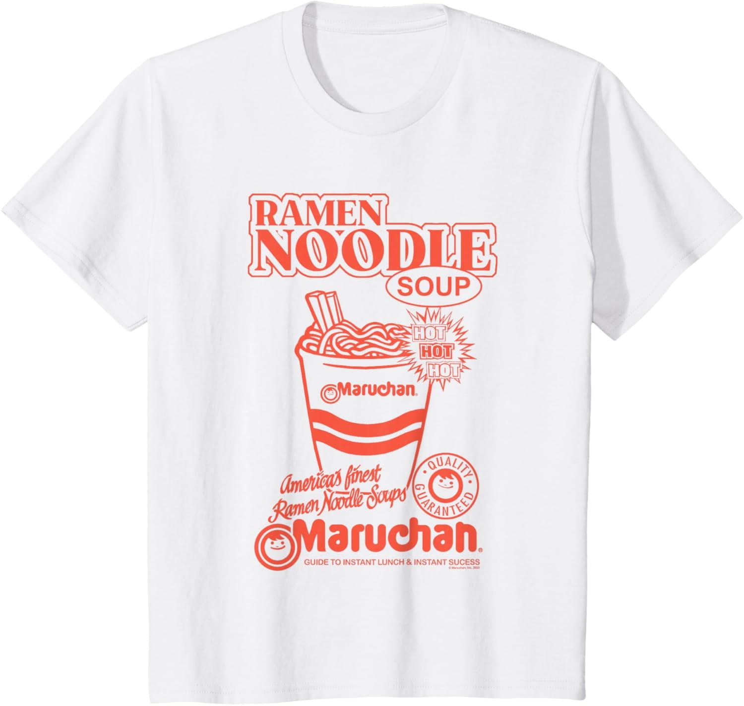 image:imageMaruchan Americas Finest Ramen Noodle Soups Promotional TShirtWhite
