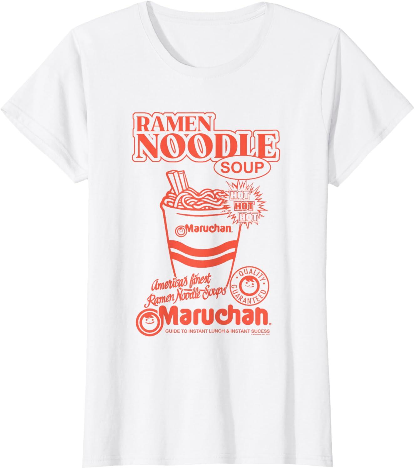 image:imageMaruchan Americas Finest Ramen Noodle Soups Promotional TShirtWhite