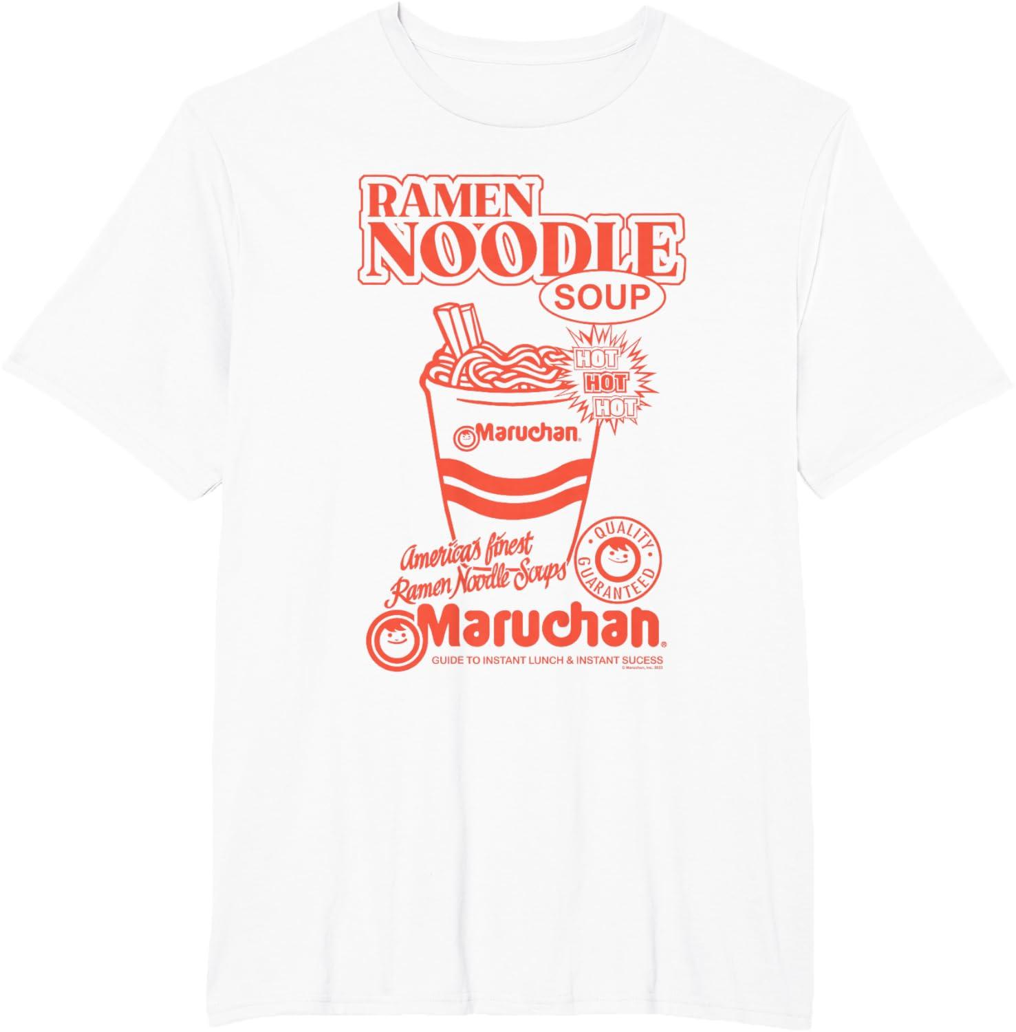 image:imageMaruchan Americas Finest Ramen Noodle Soups Promotional TShirtWhite