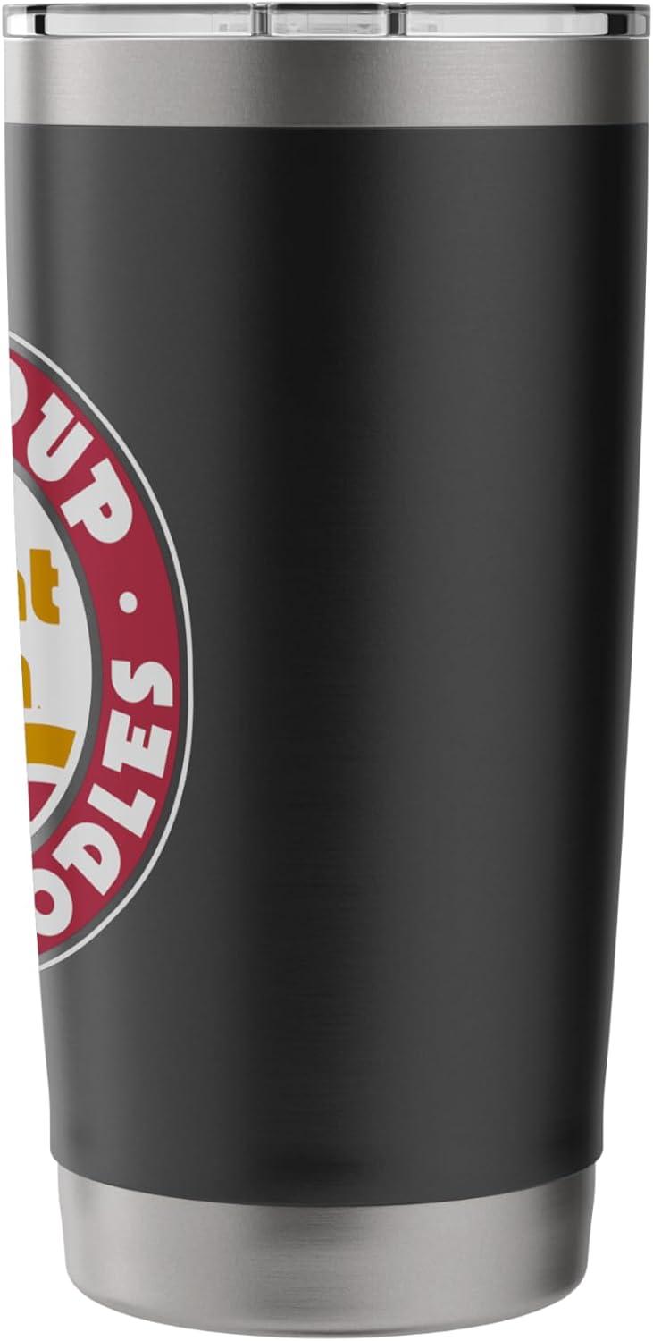 image:imageMaruchan Good Soup Ramen Noodles Logo Stainless Steel Insulated TumblerBlack