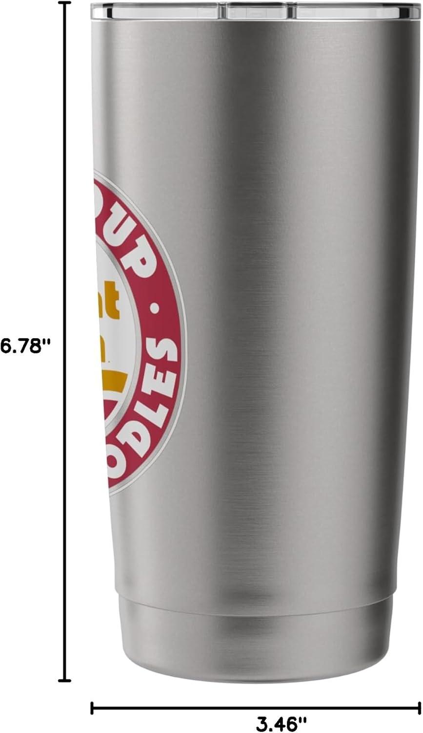 image:imageMaruchan Good Soup Ramen Noodles Logo Stainless Steel Insulated TumblerBrushed Steel