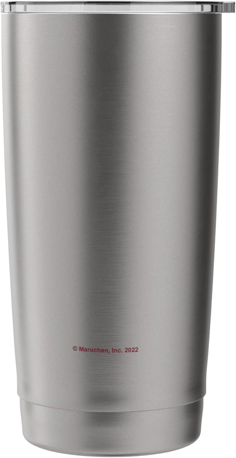 image:imageMaruchan Good Soup Ramen Noodles Logo Stainless Steel Insulated TumblerBrushed Steel