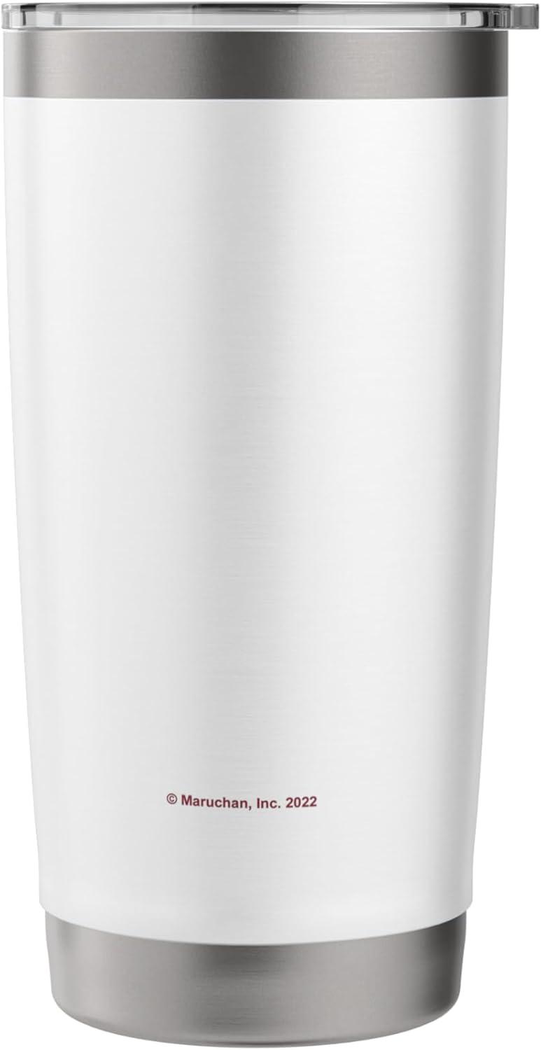 image:imageMaruchan Good Soup Ramen Noodles Logo Stainless Steel Insulated TumblerWhite
