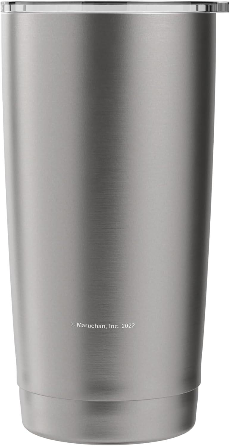 image:imageMaruchan Happy Face Classic Logo Stainless Steel Insulated TumblerBrushed Steel