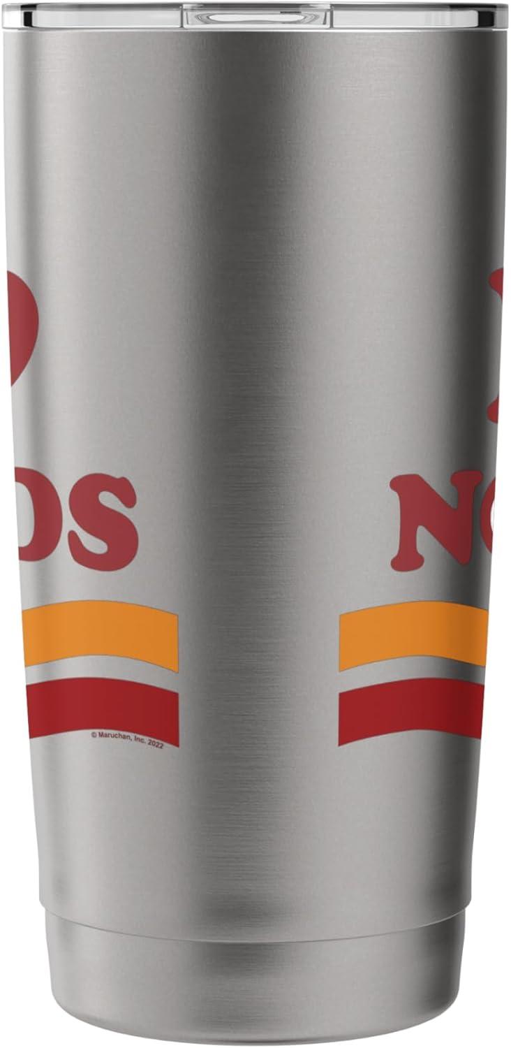 image:imageMaruchan I Heart Noods Humour Logo Stainless Steel Insulated TumblerBrushed Steel