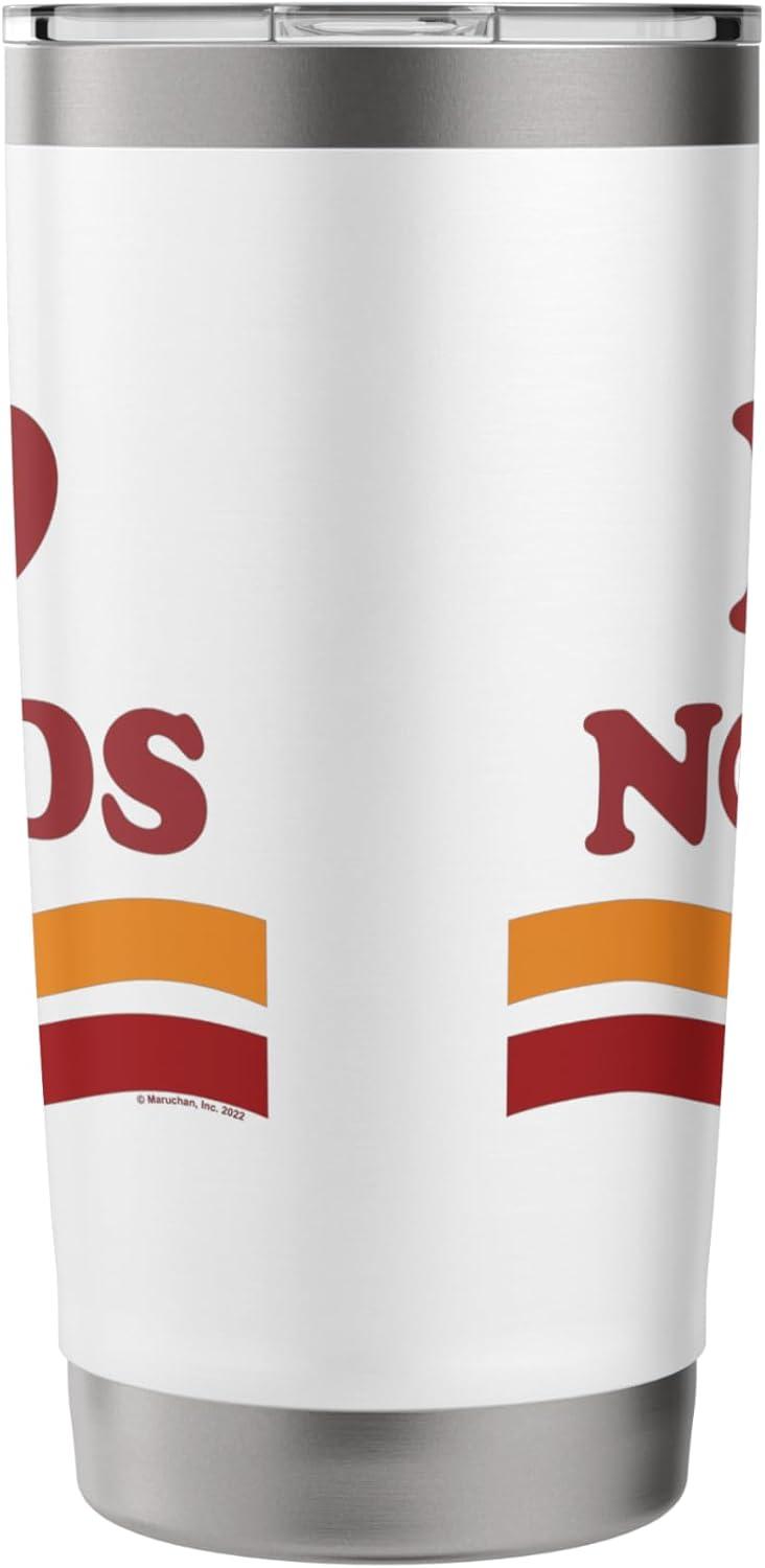 image:imageMaruchan I Heart Noods Humour Logo Stainless Steel Insulated TumblerWhite