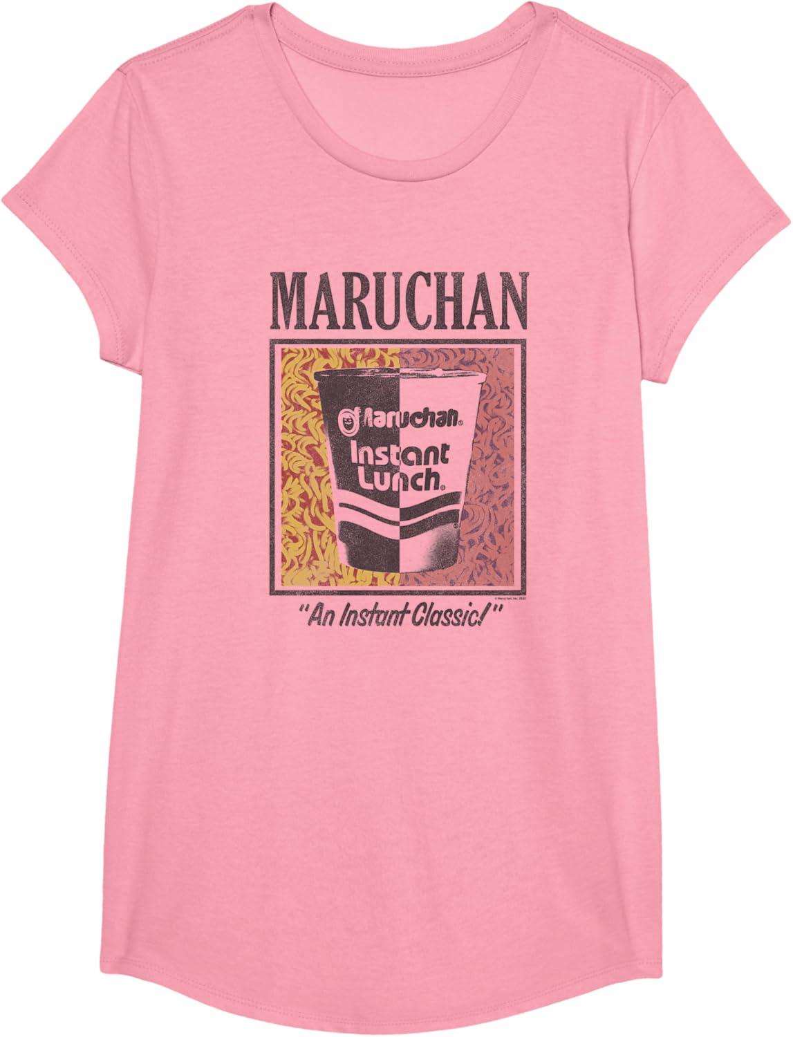 image:imageMaruchan Instant Lunch An Instant Classic Art Pop Logo TShirtPink