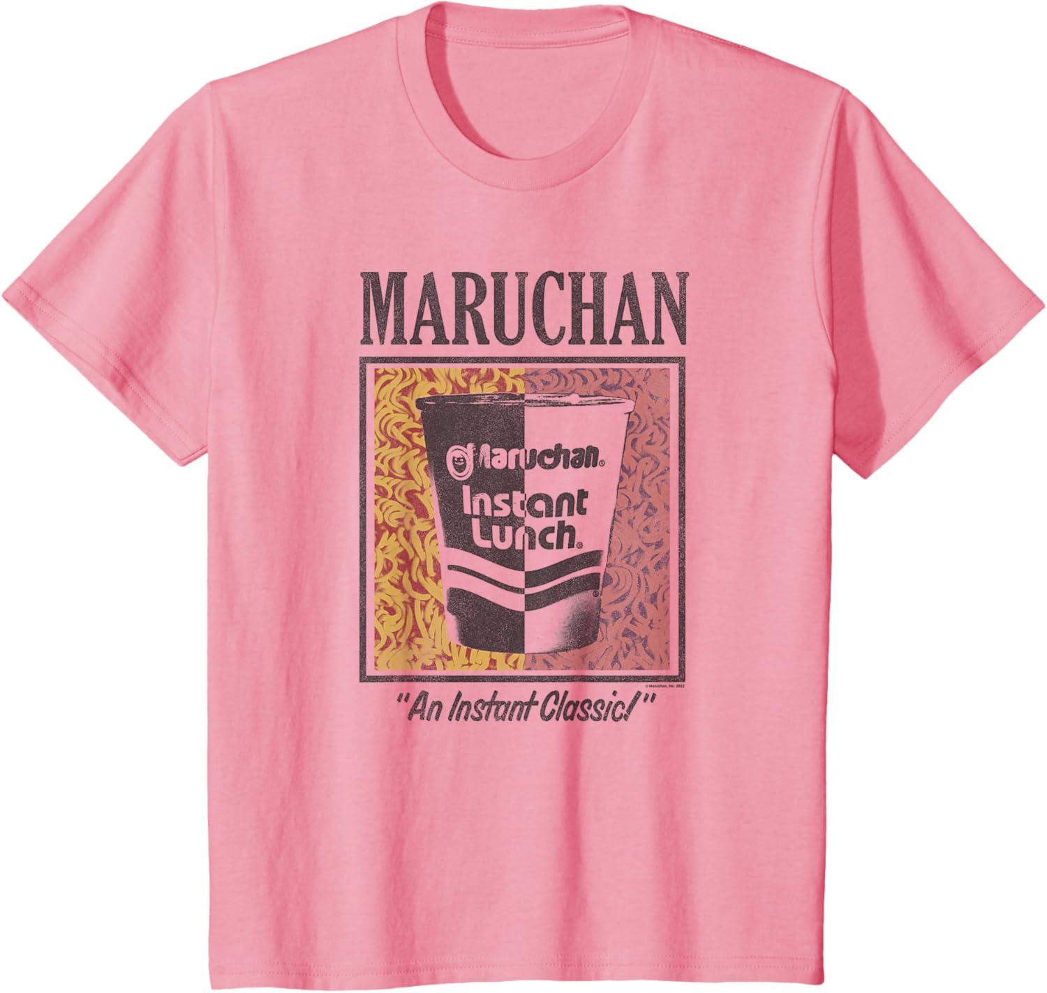 image:imageMaruchan Instant Lunch An Instant Classic Art Pop Logo TShirtPink