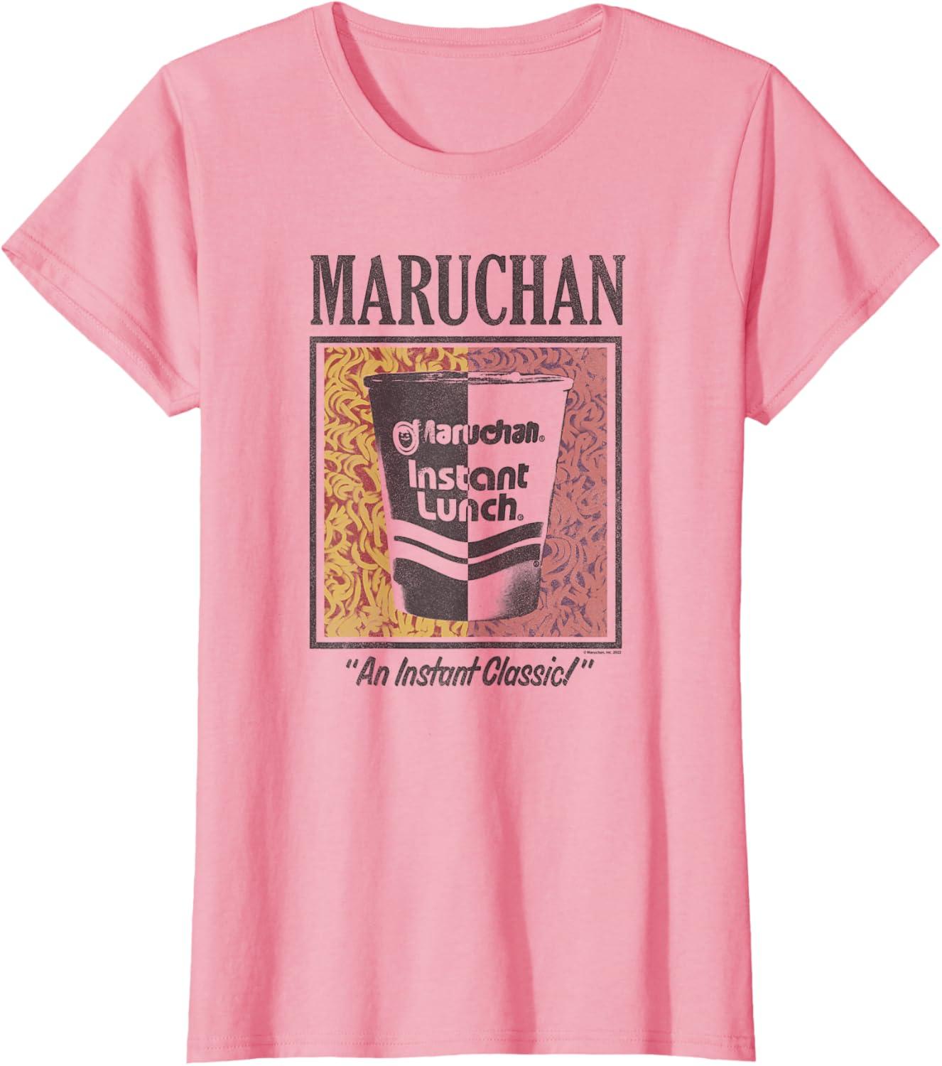image:imageMaruchan Instant Lunch An Instant Classic Art Pop Logo TShirtPink