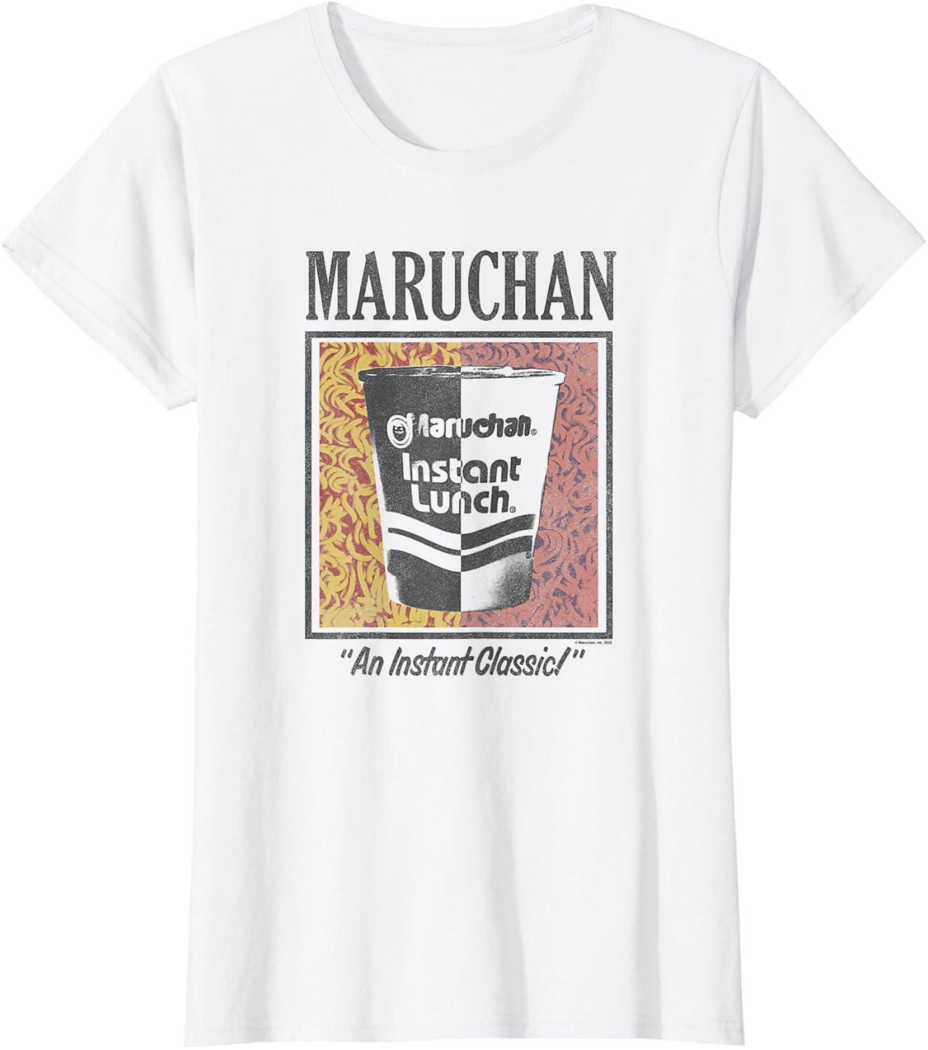 image:imageMaruchan Instant Lunch An Instant Classic Art Pop Logo TShirtWhite