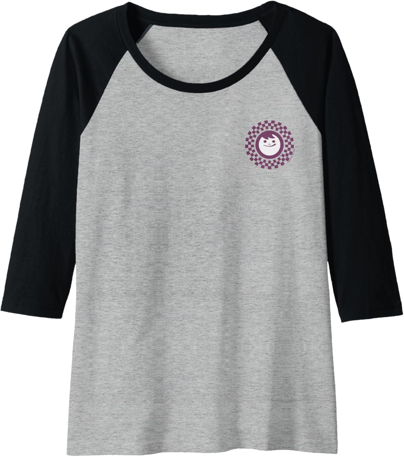 image:imageMaruchan Instant Lunch Classic Pocket Logo Raglan Baseball TeeBlackAthletic Heather